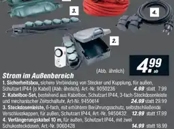 toom Baumarkt Strom im Außenbereich Angebot