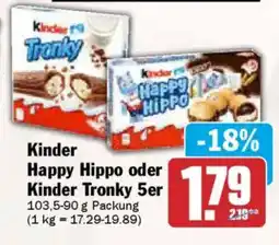 AEZ Kinder Happy Hippo oder Kinder Tronky 5er Angebot
