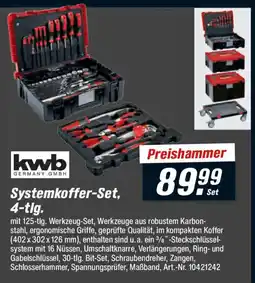 toom Baumarkt kwb Systemkoffer-Set, 4-tlg. Angebot