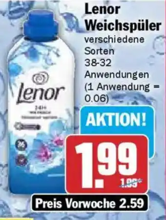 AEZ Lenor Weichspüler Angebot