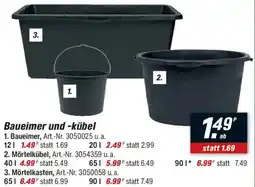 toom Baumarkt Baueimer und -kübel Angebot
