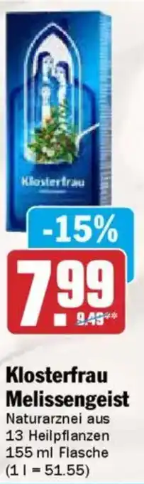 AEZ Klosterfrau Melissengeist Angebot