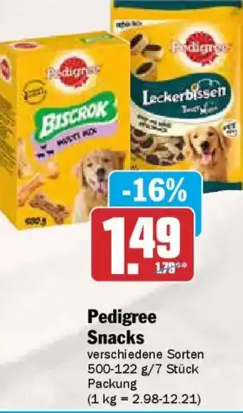 AEZ Pedigree Snacks Angebot
