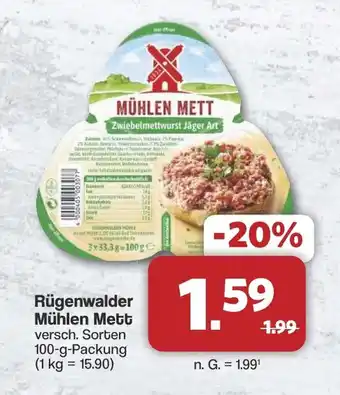Famila Nord West Rügenwalder Mühlen Mett Angebot