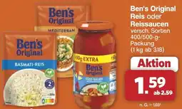 Famila Nord West Ben's Original Reis oder Reissaucen Angebot