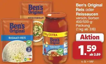 Famila Nord West Ben's Original Reis oder Reissaucen Angebot