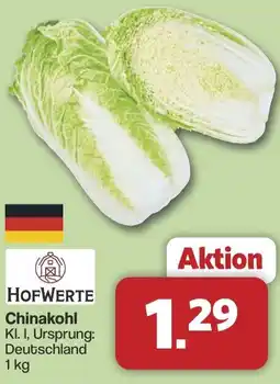 Famila Nord West HOFWERTE Chinakohl Angebot