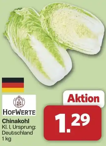 Famila Nord West HOFWERTE Chinakohl Angebot