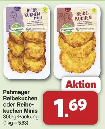 Famila Nord West Pahmeyer Reibekuchen oder Reibe- kuchen Minis Angebot