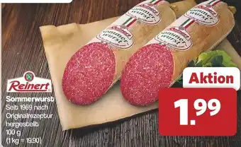 Famila Nord West Reinert Sommerwurst Angebot