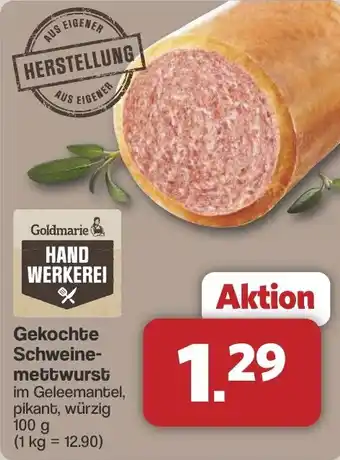 Famila Nord West Goldmarie Gekochte Schweine- mettwurst Angebot