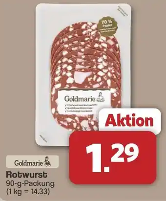 Famila Nord West Goldmarie Rotwurst Angebot