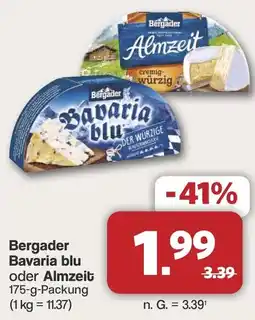 Famila Nord West Bergader Bavaria blu oder Almzeit Angebot