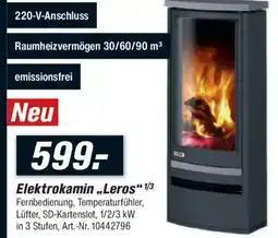 toom Baumarkt Elektrokamin,,Leros" Angebot