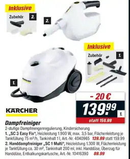 toom Baumarkt KÄRCHER Dampfreiniger Angebot