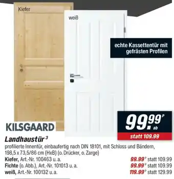 toom Baumarkt KILSGAARD Landhaustür Angebot