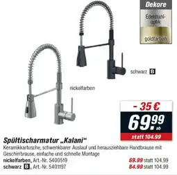 toom Baumarkt Spültischarmatur,,Kalani" Angebot