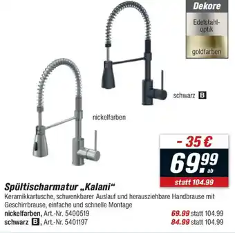 toom Baumarkt Spültischarmatur,,Kalani" Angebot