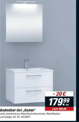 toom Baumarkt Badmöbel-Set,,Kombi“ Angebot