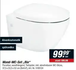 toom Baumarkt Wand-WC-Set „Rio“ Angebot