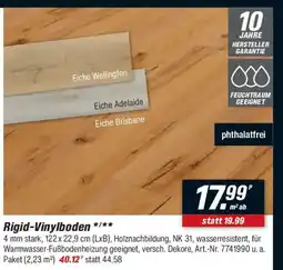 toom Baumarkt Rigid-Vinylboden Angebot