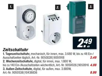 toom Baumarkt Zeitschaltuhr Angebot