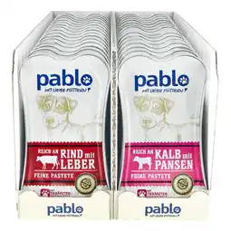 Netto Marken-Discount Pablo Hundenahrung Pastete 175 g, verschiedene Sorten, 30er Pack Angebot
