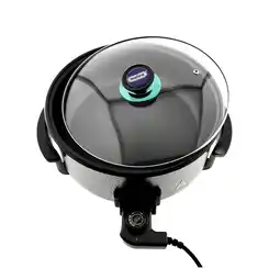 Netto Marken-Discount Pizza Pan Pfanne Ø42cm 1500W Multifunktionspfanne Grillpfanne Antihaft Angebot