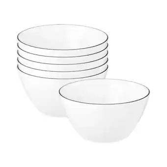 Netto Marken-Discount Seltmann Weiden Müslischalen Lido Black Line ø 15 cm 6er Set Angebot
