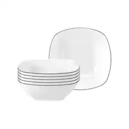 Netto Marken-Discount Seltmann Weiden Dessertschalen Lido Black Line 15 x 15 cm 6er Set Angebot
