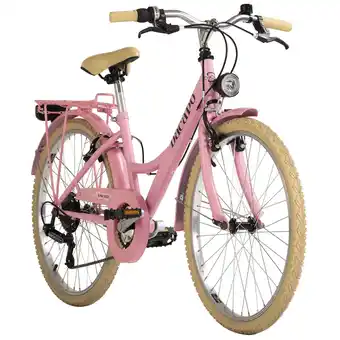 Netto Marken-Discount Dacapo DaCapo Kinderfahrrad 24'' Toscana vintage rosa 6Gänge RH41 cm Angebot