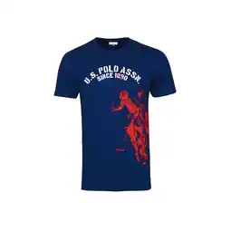 Netto Marken-Discount U.S. POLO T-Shirt Kurzarmshirt Since 1890 mit Rundhals und Aufdruck Angebot