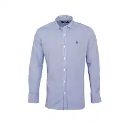 Netto Marken-Discount U.S. POLO Hemd Popline Langarmhemd Button Down Shirt Angebot