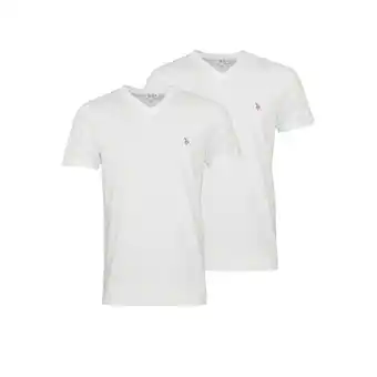 Netto Marken-Discount U.S. POLO Shirts 2er Pack V-Neck T-Shirts Angebot