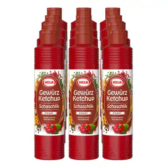 Netto Marken-Discount Hela Ketchup Schaschlick pikant 800 ml, 12er Pack Angebot