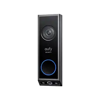 Netto Marken-Discount Eufy Video Doorbell E340, Video-Türklingel, KI-Menschenerkennung schwarz Smarthome Türklingel Angebot