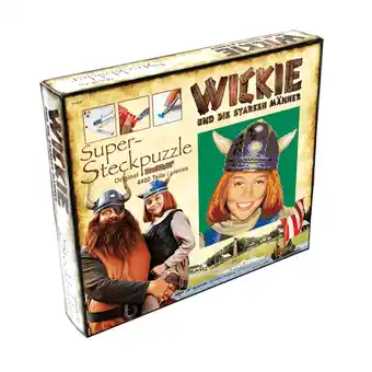 Netto Marken-Discount Cartronic Wickie und die starken Männer Steckpuzzle Wickie-Super-Steckbild Wickie Angebot