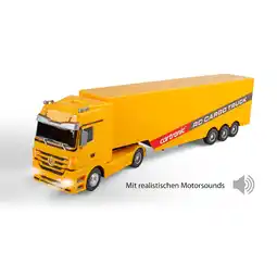 Netto Marken-Discount Cartronic RC Truck 2.4 GHz Cargo Truck Mercedes Benz Actros M1:32 Angebot