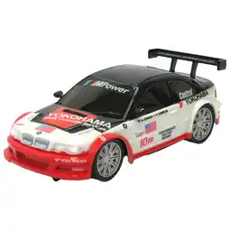 Netto Marken-Discount Cartronic Fahrzeuge Rennbahn M1:24 124 BMW M3 Farbe Schwarz-Weiß-Rot Angebot