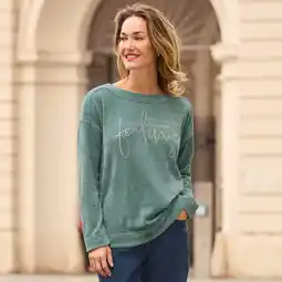 NKD Damen-Chenille-Pullover mit U-Boot Ausschnitt Angebot