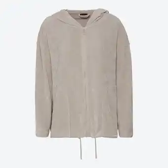 NKD Damen-Chenille-Jacke mit Kapuze Angebot