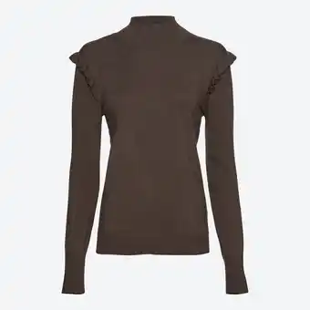 NKD Damen-Pullover mit Rüschen an den Schultern Angebot
