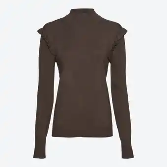 NKD Damen-Pullover mit Rüschen an den Schultern Angebot