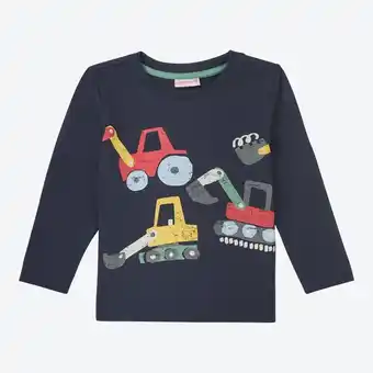 NKD Baby-Jungen-Shirt mit Bagger-Aufdruck Angebot