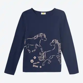 NKD Kinder-Mädchen-Langarmshirt mit Rundhalsausschnitt Angebot