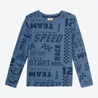 NKD Kinder-Jungen-Langarmshirt mit Allover-Print Angebot