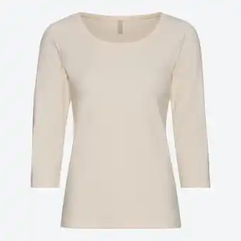 NKD Damen-Shirt mit 3/4-Arm in Rippstrick Angebot