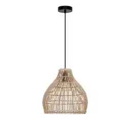 toom Baumarkt toom Pendelleuchte 'Lina' Rattan Ø 30 cm Angebot