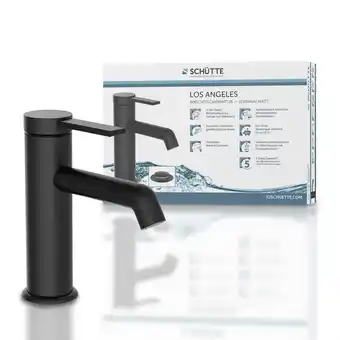 toom Baumarkt Schütte Waschtischarmatur 'Los Angeles' mattschwarz Angebot