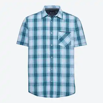 NKD Seersucker Herren-Kurzarm-Hemd mit Kentkragen Angebot